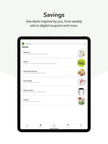 Publix iPad screenshot