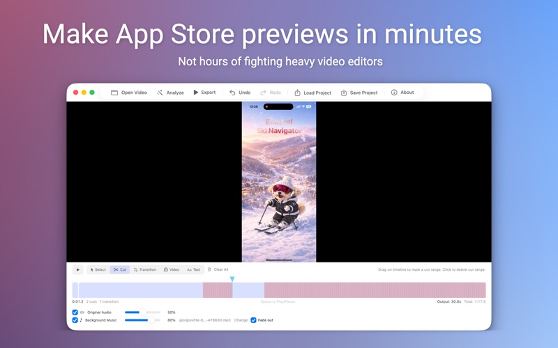 App Preview Studio screenshot