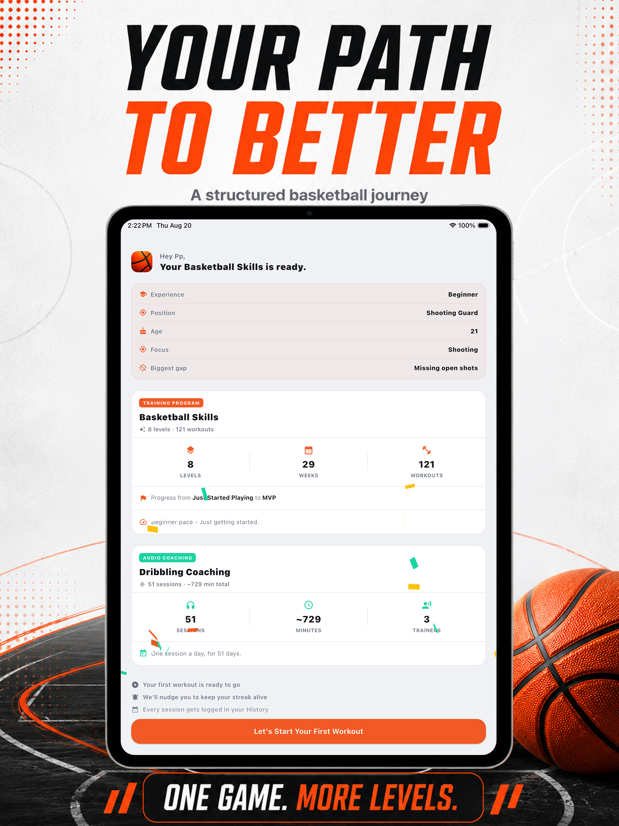 Basketball Training & workouts screenshot 8