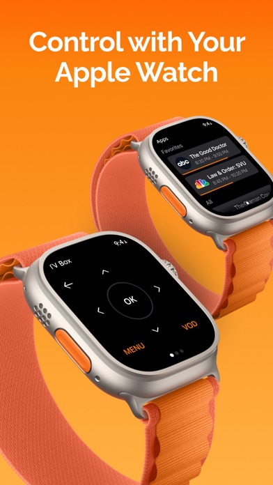Remote Control Orange TV Screenshot