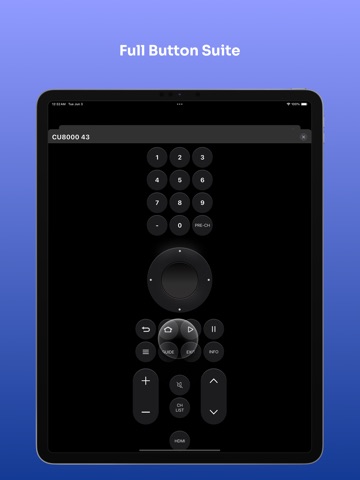Easy Remote: Remote Control TV iPad screenshot