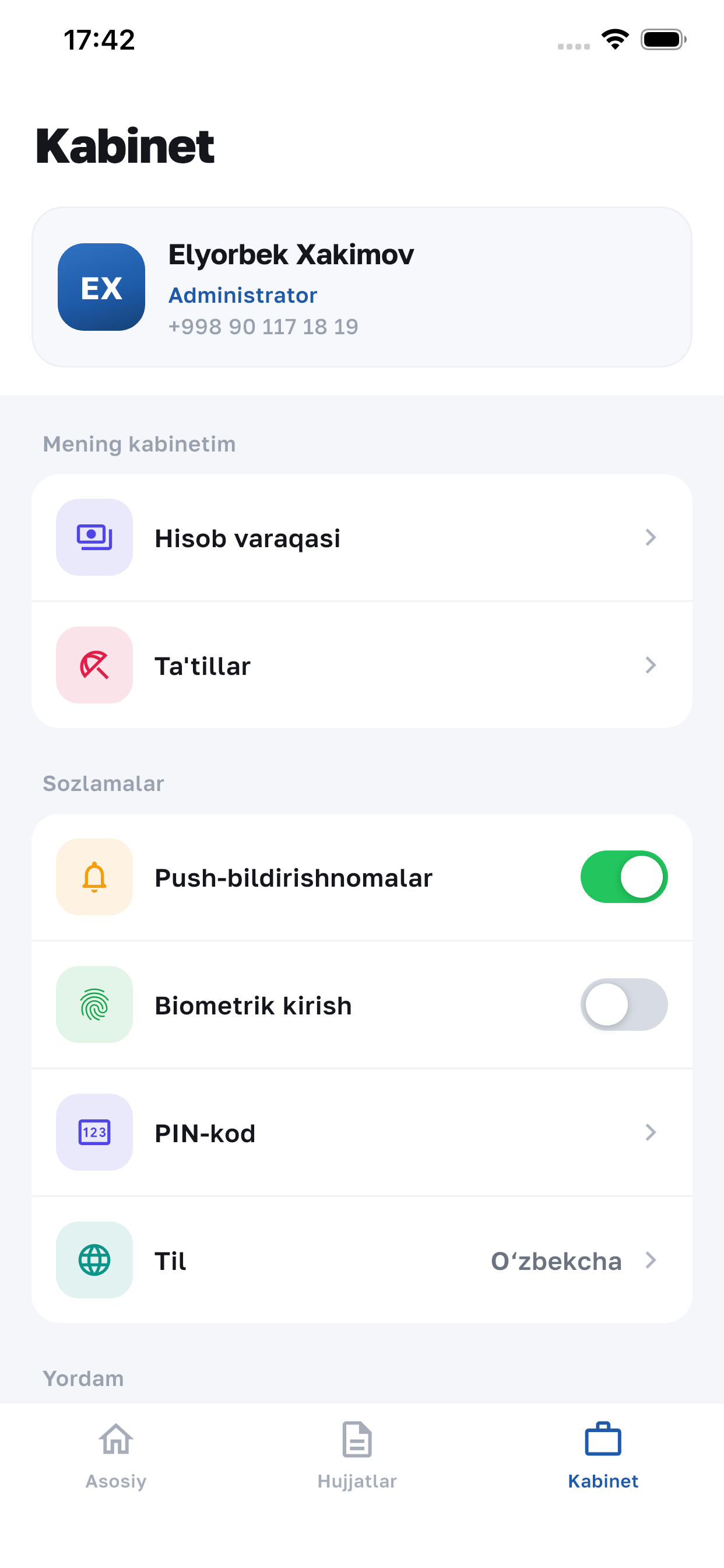 MyXodim screenshot 3