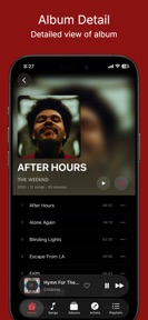 Melosik - Music player screenshot