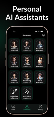 AI Chat 4.6 - Assistant Bot iPhone screenshot 4 — productivity app by Mariya Vonchak