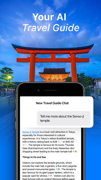 AI TravelBuddy Planner Guide Screenshot