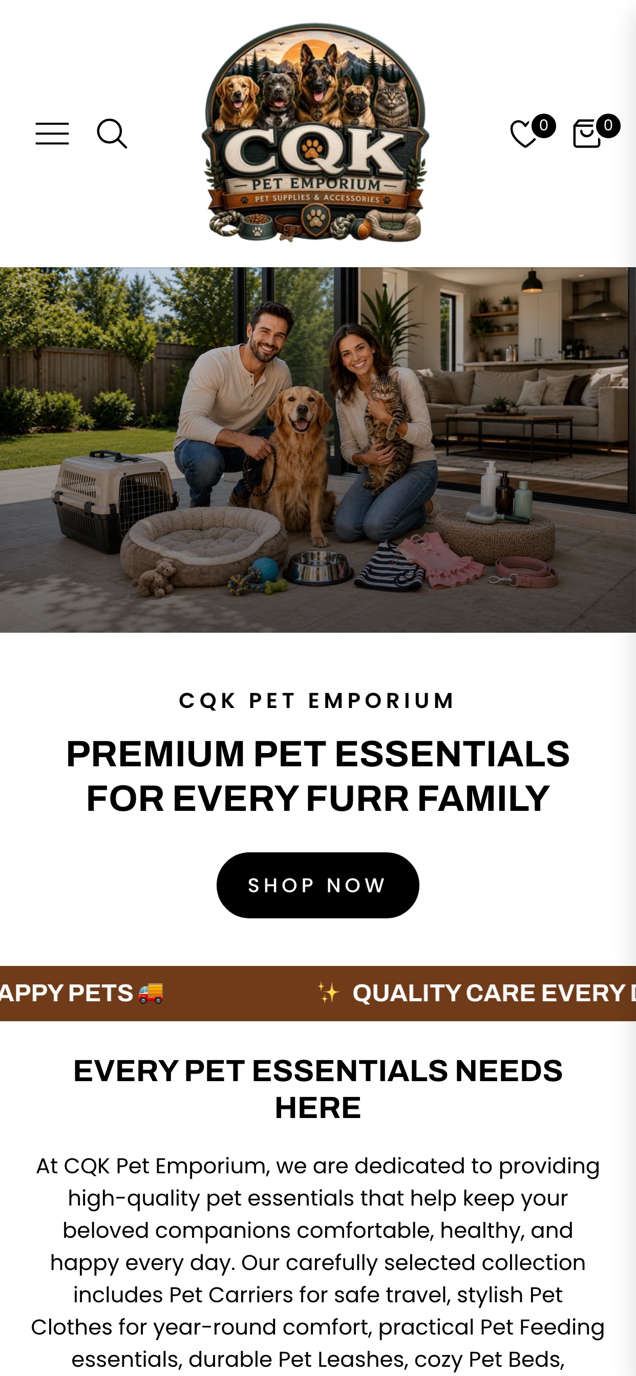 Screenshot 1 of CQK Pet Emporium