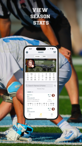 Lacrosse Simple Stats Tracker screenshot