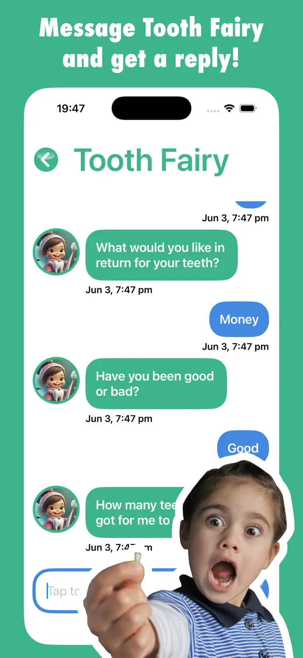 Screenshot #2 pour Tooth Fairy Call & Message
