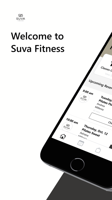 SUVA Fitness Studio iPhone screenshot 1 - Health & Fitness app