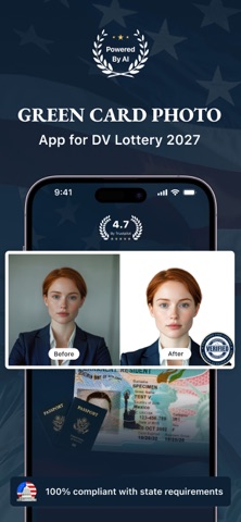 DV Lottery 2027 – Photo Editor screenshot
