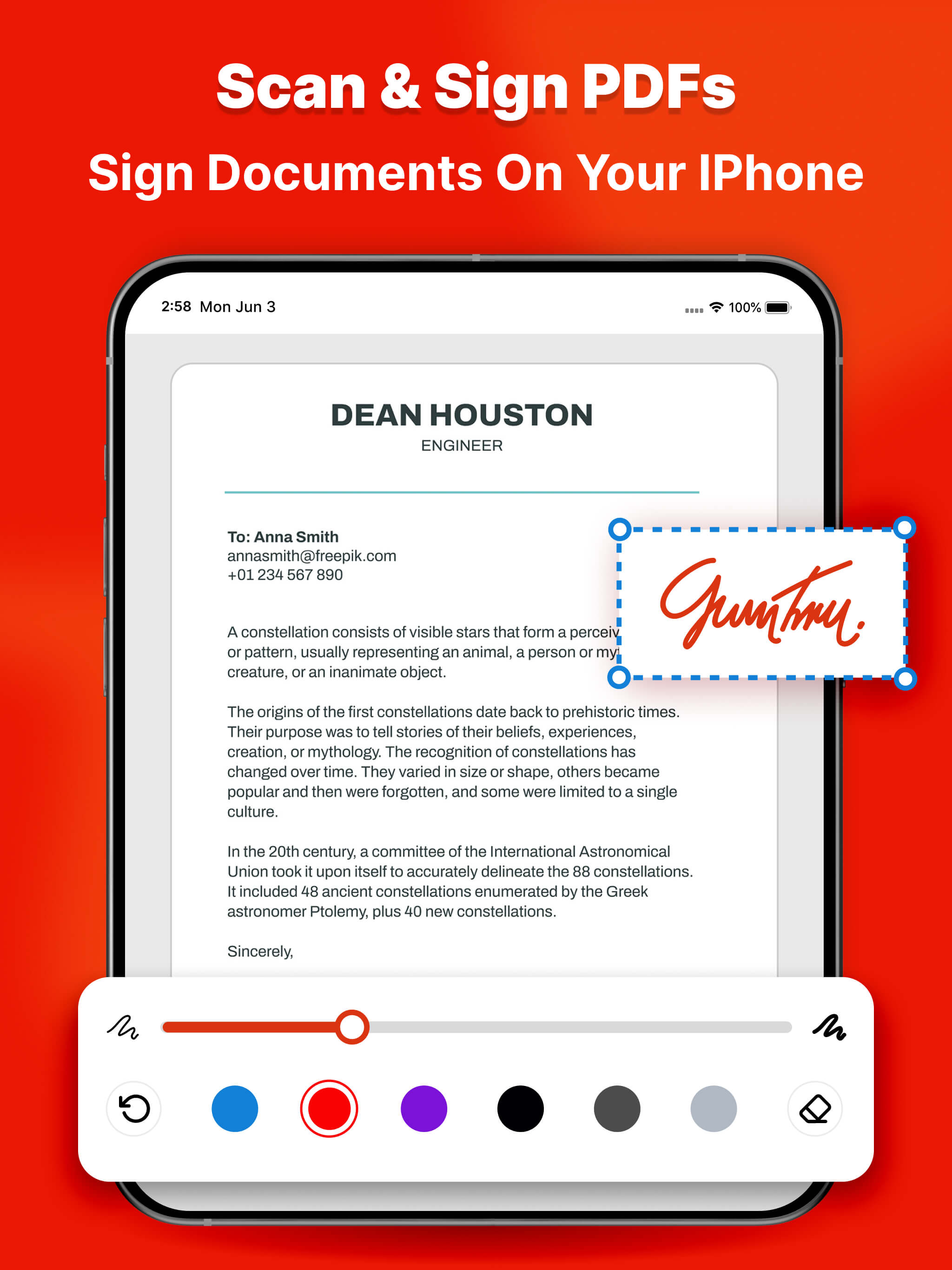 PDF & Document Scanner: OCR