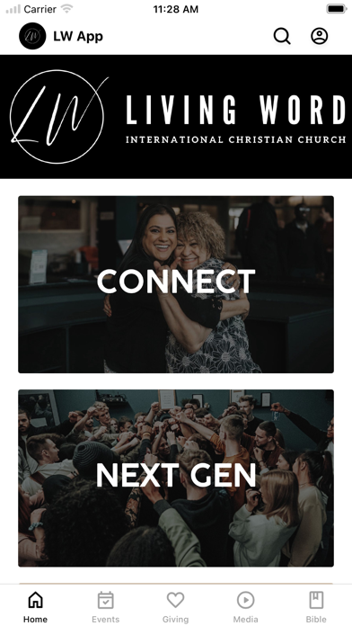 Living Word Church App iPhone screenshot