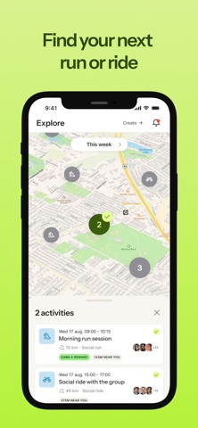 CYKOM: Run, ride and connect screenshot