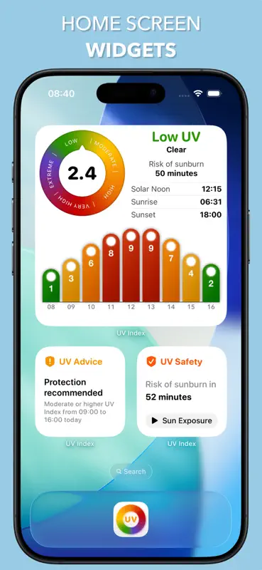 UV Index Widget - Worldwide screenshot 7 of 10