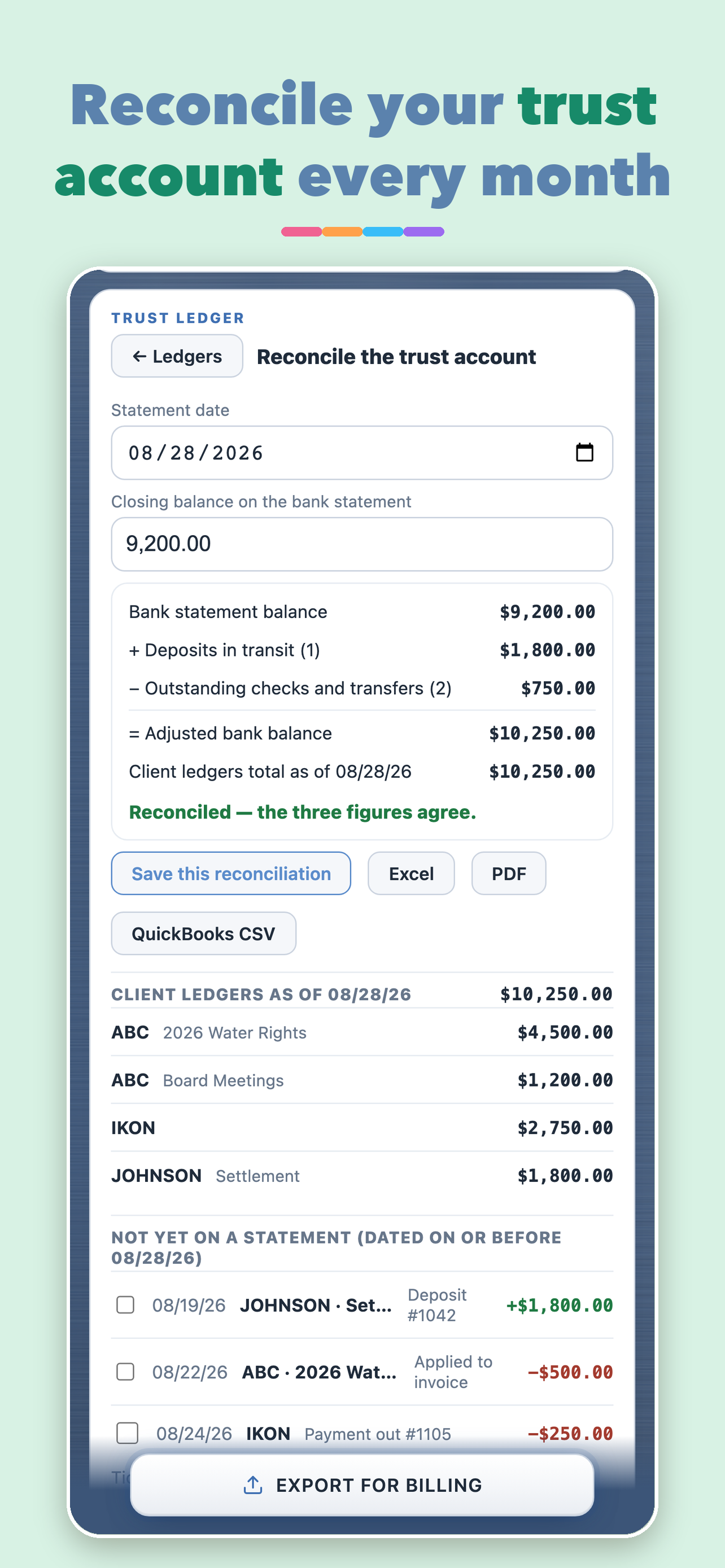 OnPoint Time & Billing screenshot 4