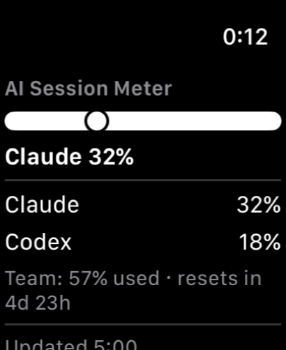 AI Session Meter screenshot 18