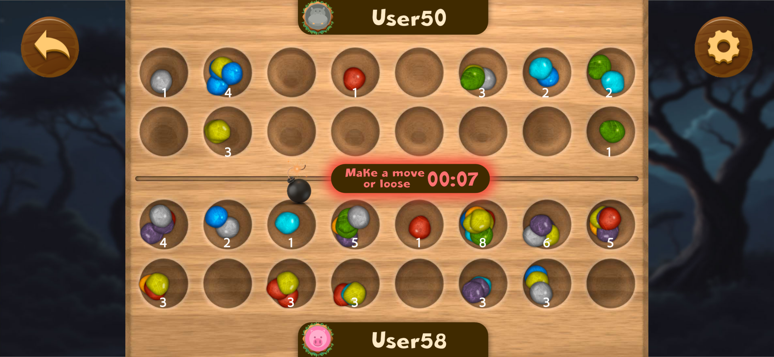 Mancala Gemstones