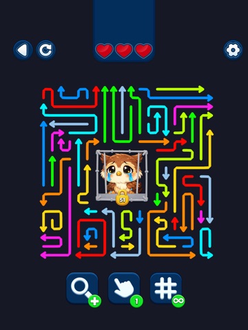 Maze Trap: Save the Animal iPad screenshot