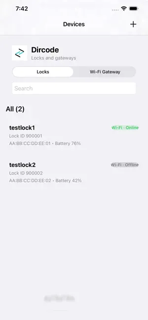 Dircode lock screenshot 1