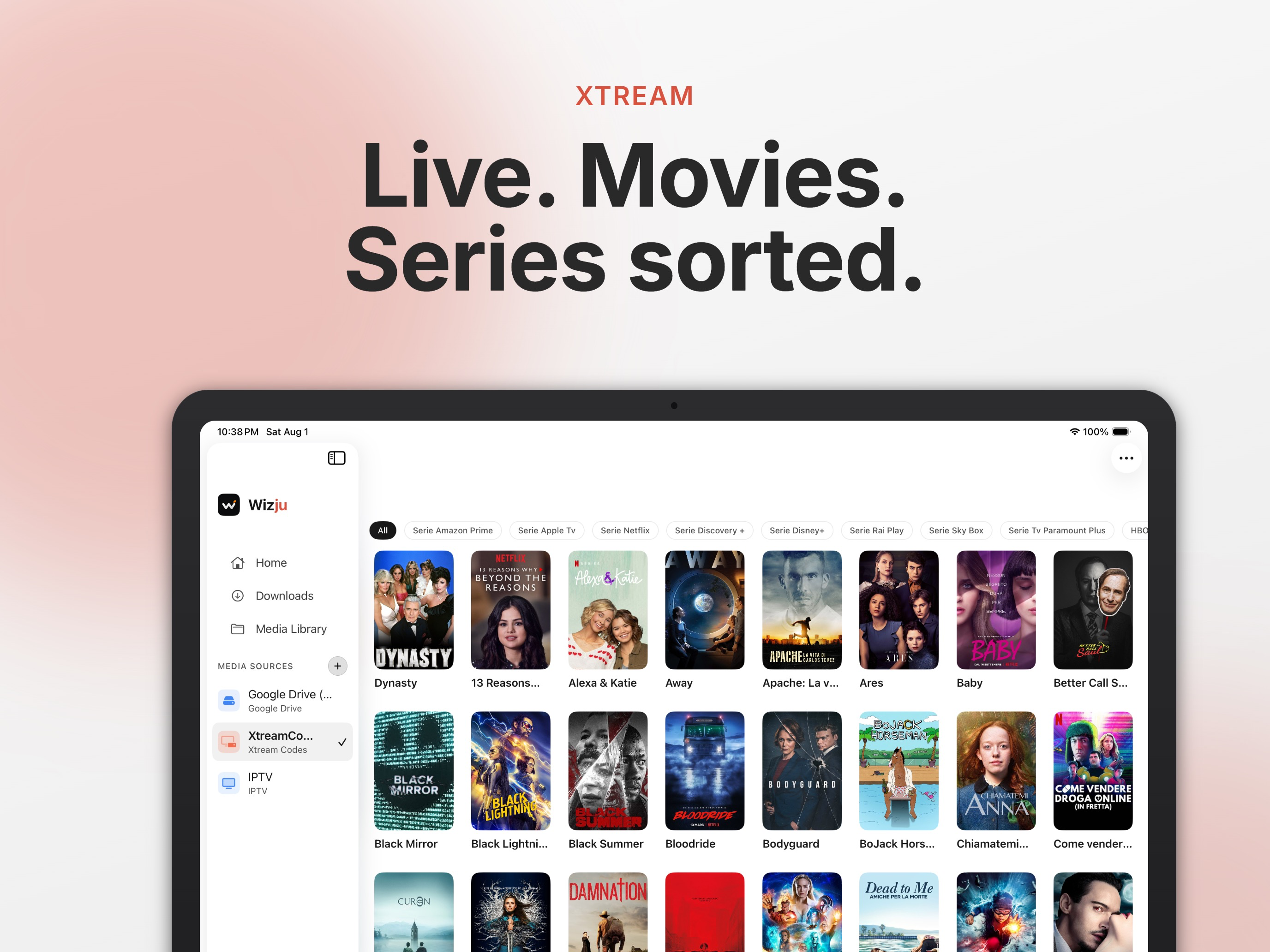 Wizju - IPTV & Xtream Player screenshot 9