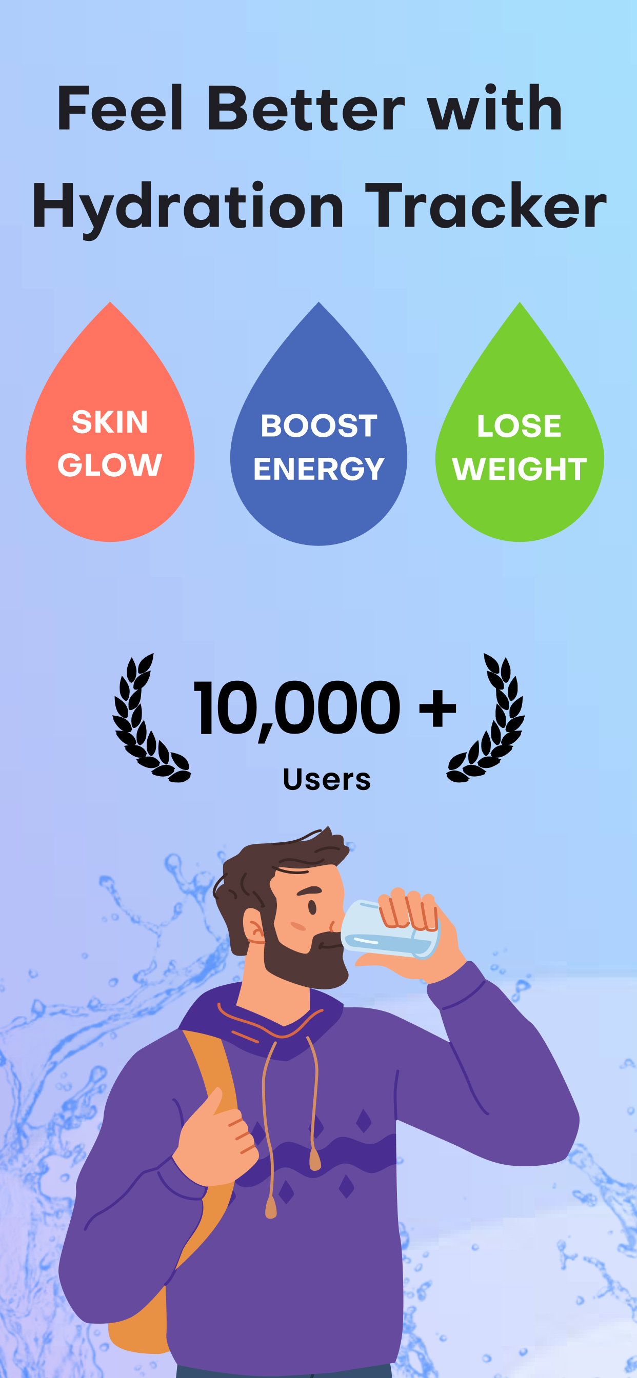 Water Tracker - HydroTrack