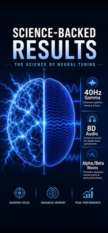 FocusBrain: 8D ADHD & Focus screenshot