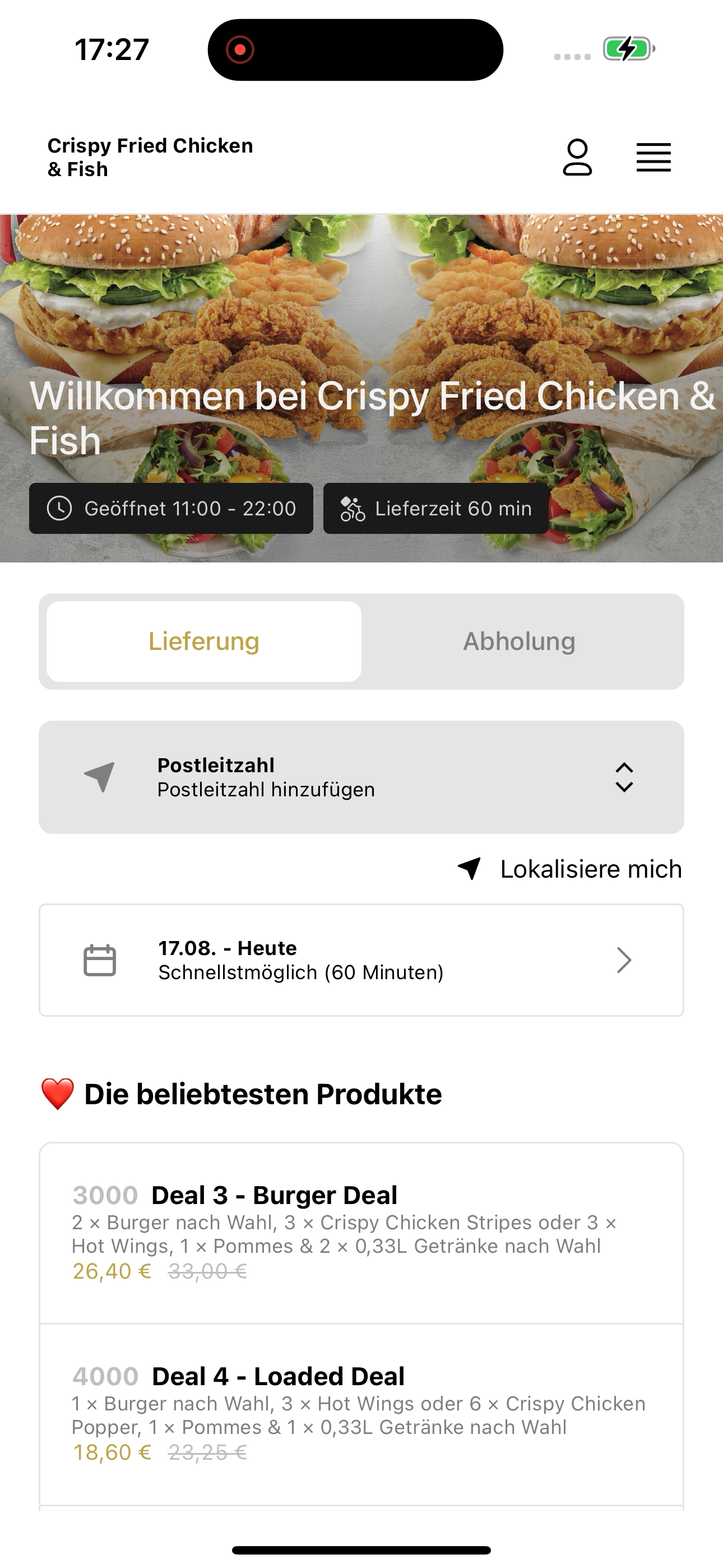 Crispy Fried Chicken & Fish screenshot 5