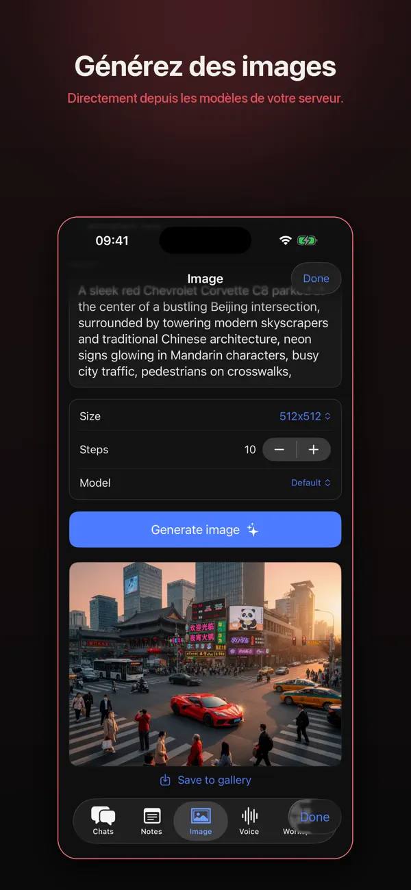 Screenshot #3 pour OpenWebUI - Mobile