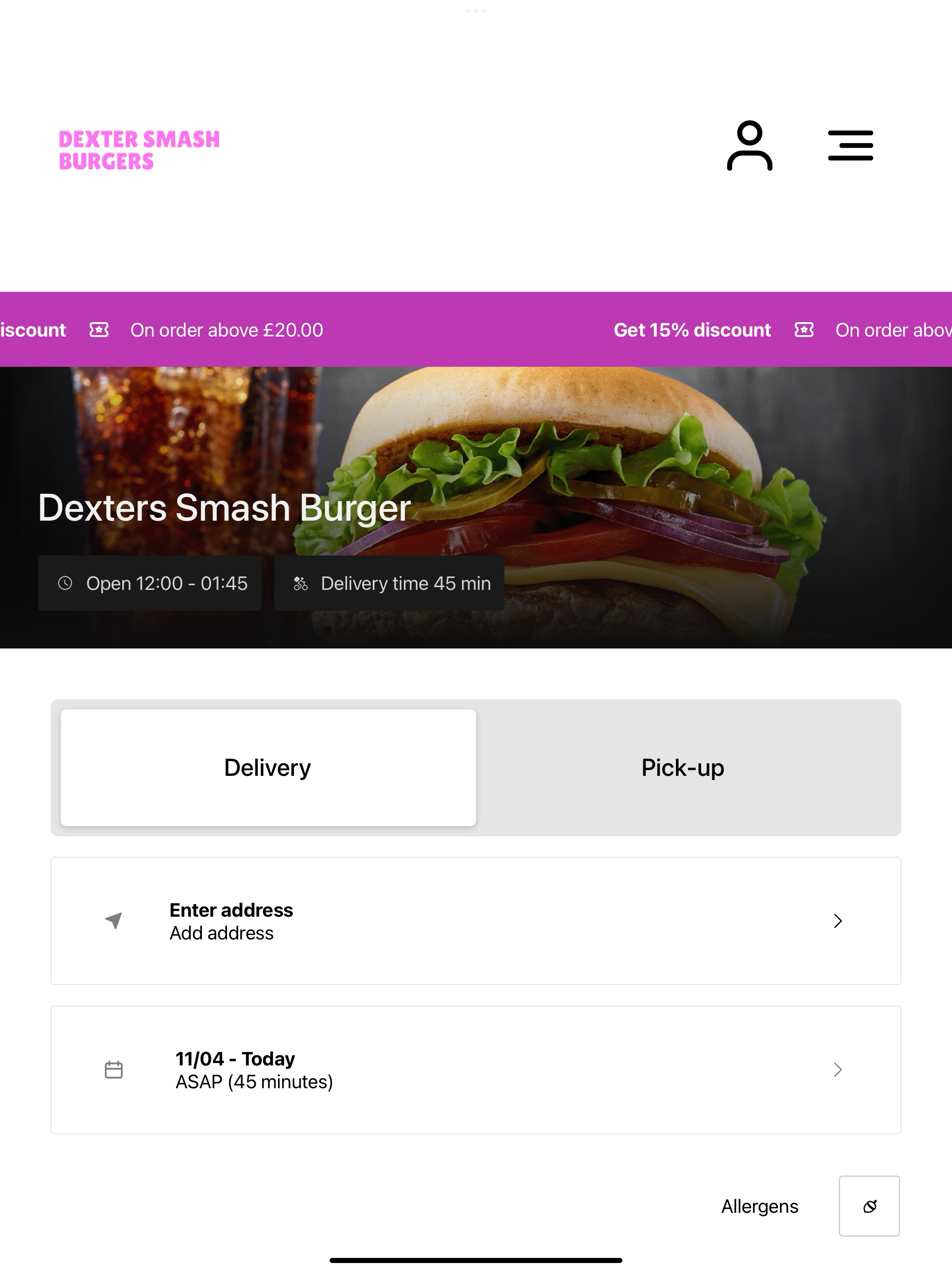 Dexters Smash Burger screenshot 5