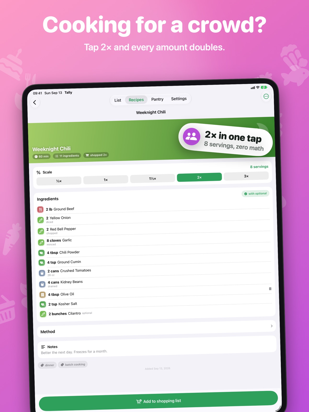 Screenshot 10 of Pantry - Recipe Organizer