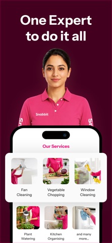 Snabbit: House Help in 10 min iPhone screenshot 2