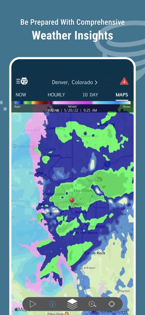‎WeatherBug - Radar, Forecast Screenshot