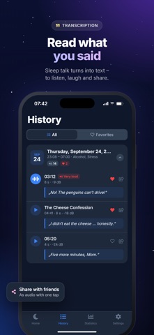 SleepTalker Screenshot 3 of 6
