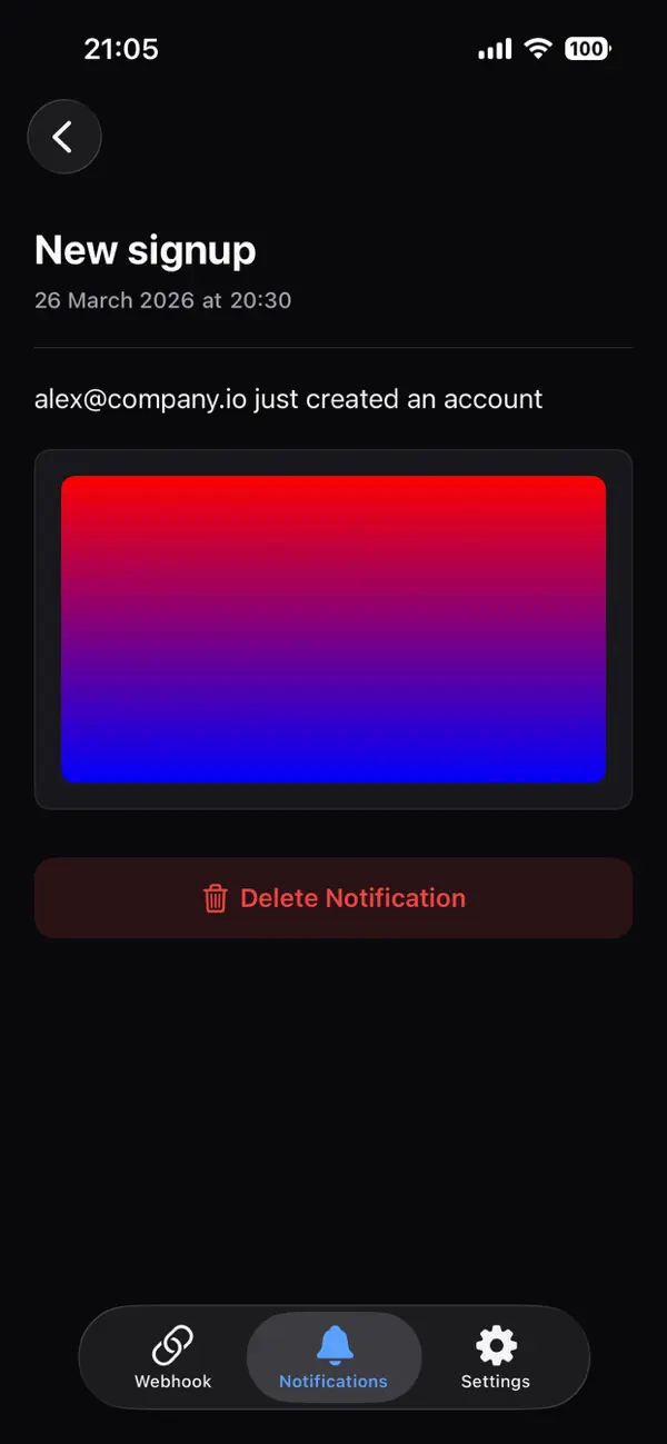 #3. PushBird - Push via Webhook (iOS) 作者: Anatolii Sukhonosov