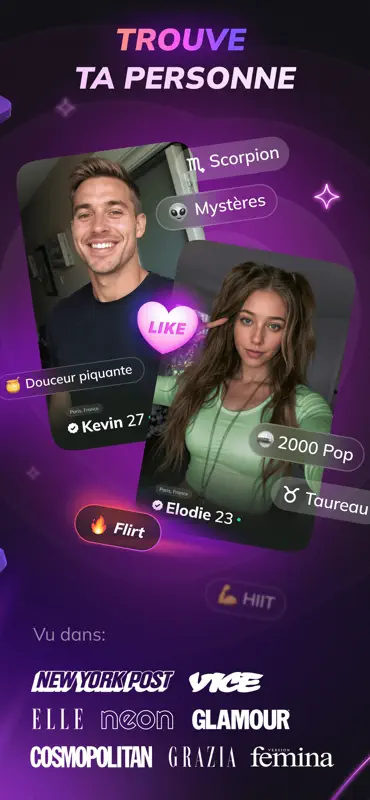 Flirtini - Dating. Meet People screenshot 2 of 7