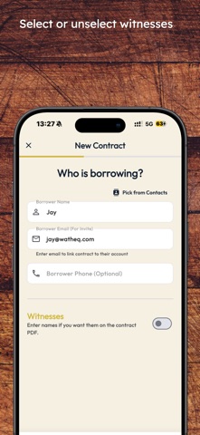 Watheq: Digital Debt Contracts screenshot
