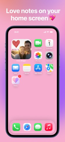 Pairly Widget: Couples Notes Screenshot 1 of 5
