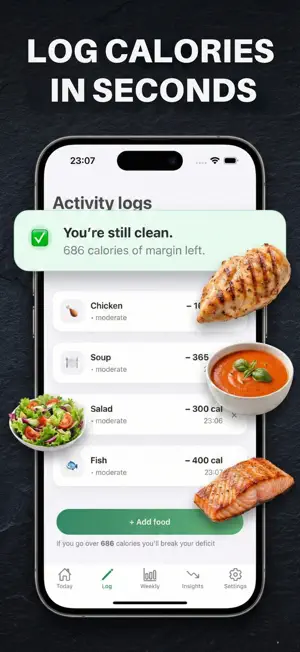 Calorie Deficit Tracker Pro screenshot 2