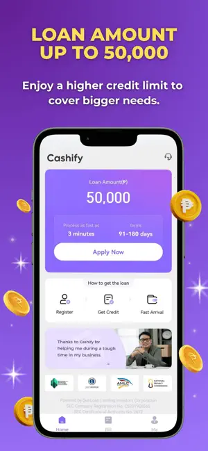Cashify-Fast and Safe Cash iPhone screenshot 1
