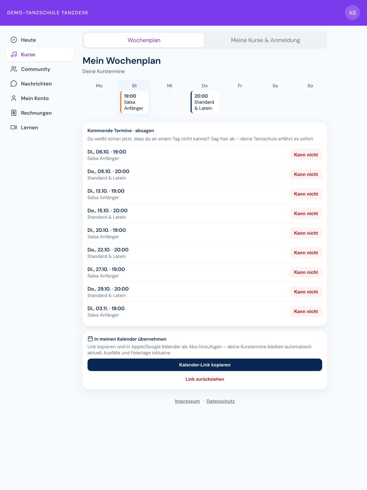 Screenshot 8 of TanzDesk