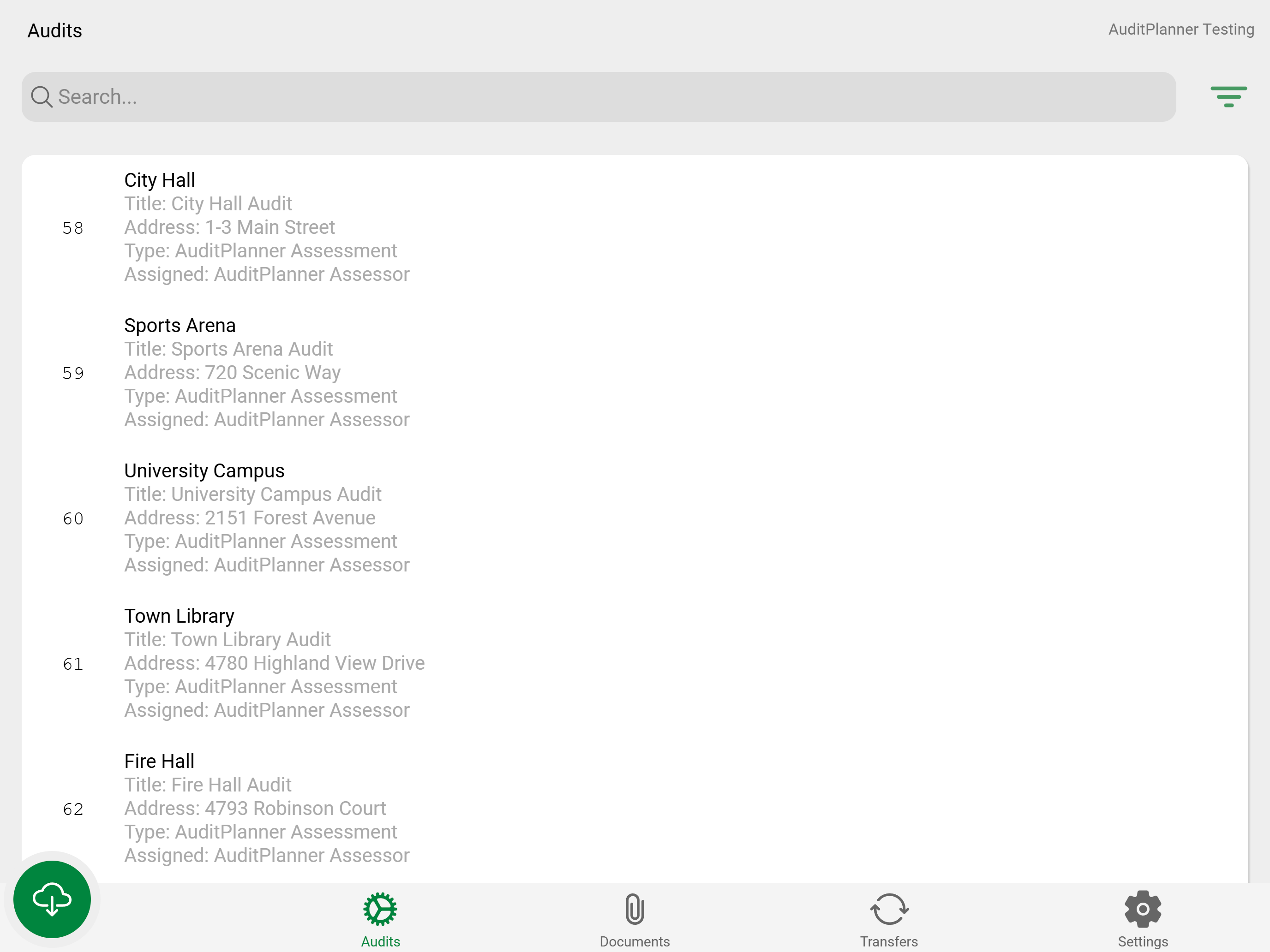 AuditPlanner