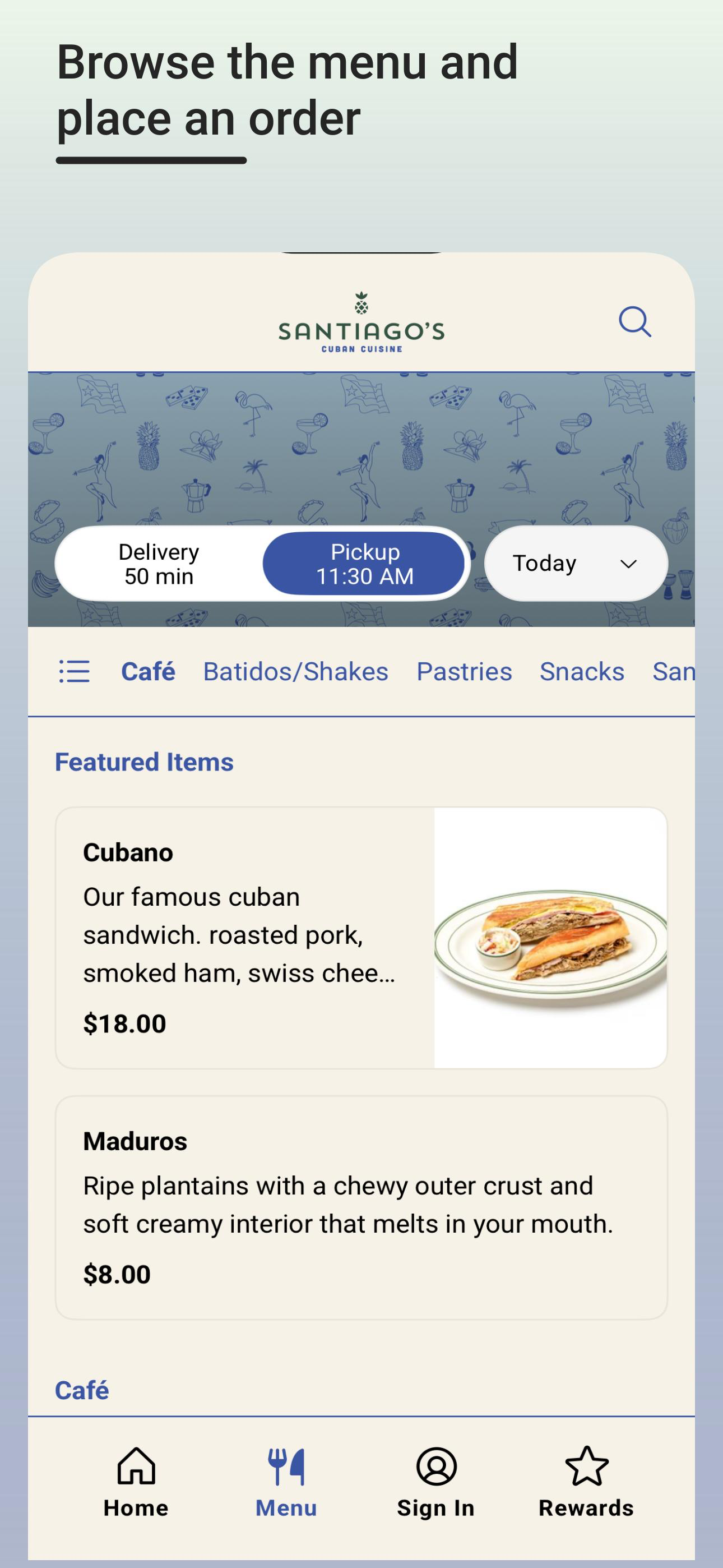 Santiagos Cuban Cuisine screenshot 4