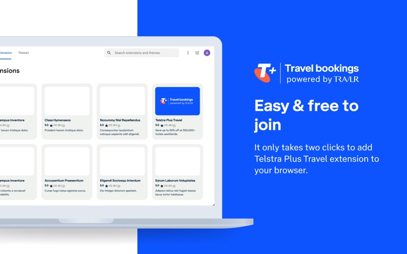 Telstra Plus Travel screenshot