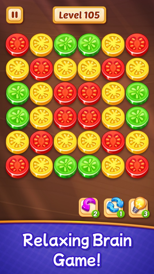 #5. Veggies Cut: Logic Puzzle Game (macOS) Bởi: RV AppStudios LLC