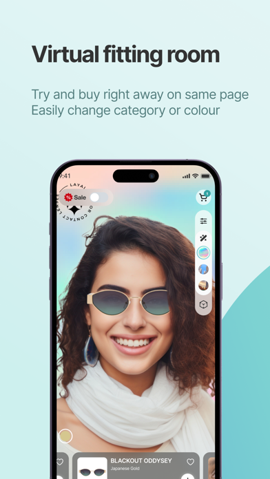 Screenshot 1 of eyewa - Eyewear Shopping App App