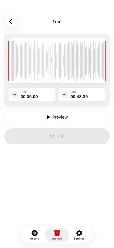 REDREC - Offline Transcription screenshot 7 of 9
