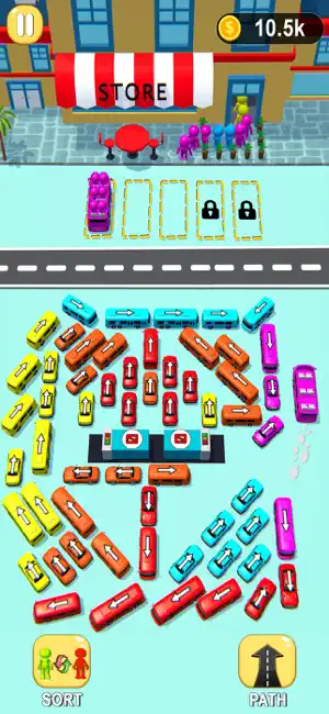 Seat Bus Mania: Station Jam 3D screenshot 4