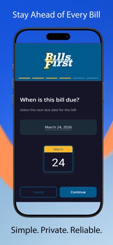 BillsFirst Screenshot 1 of 6