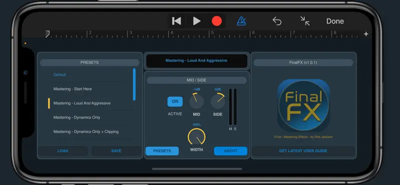 FinalFX screenshot 2 of 2