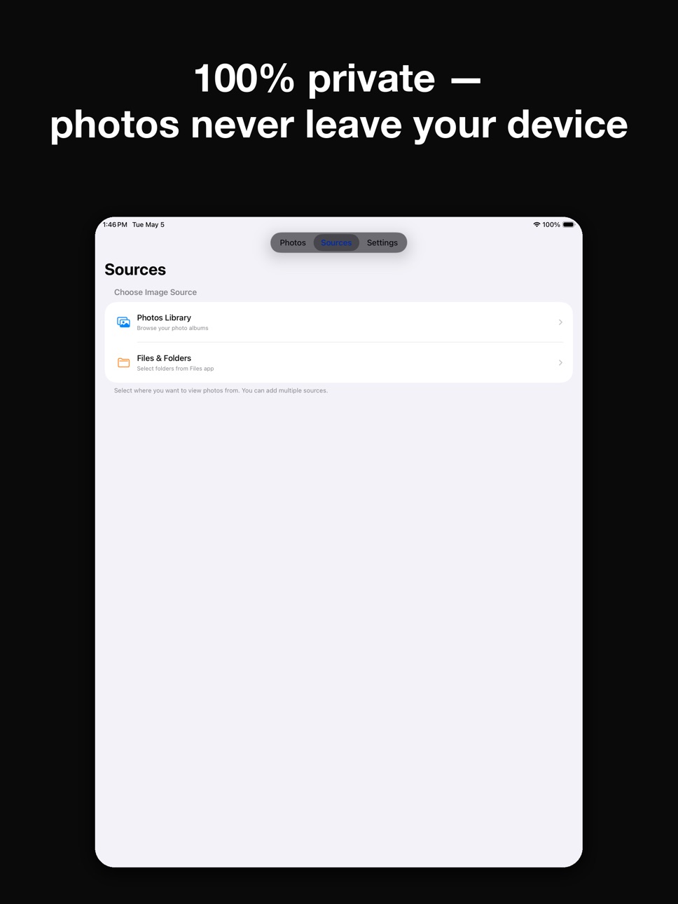 iPad screenshot